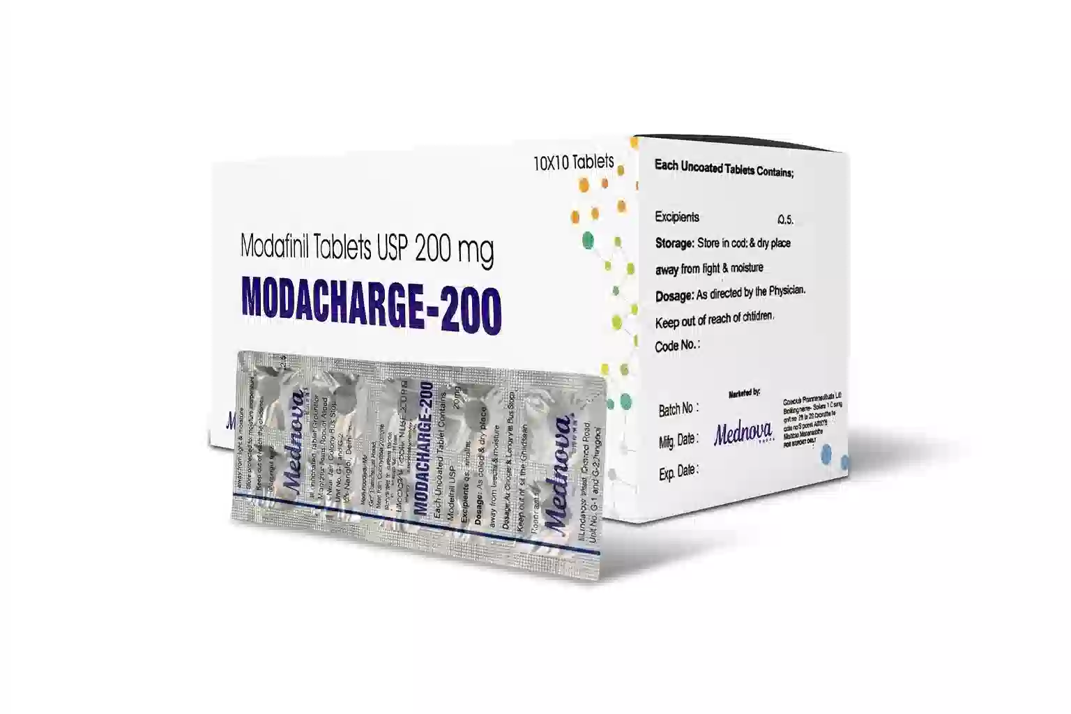 Modacharge 200 mg (Modafinil) - Image 3